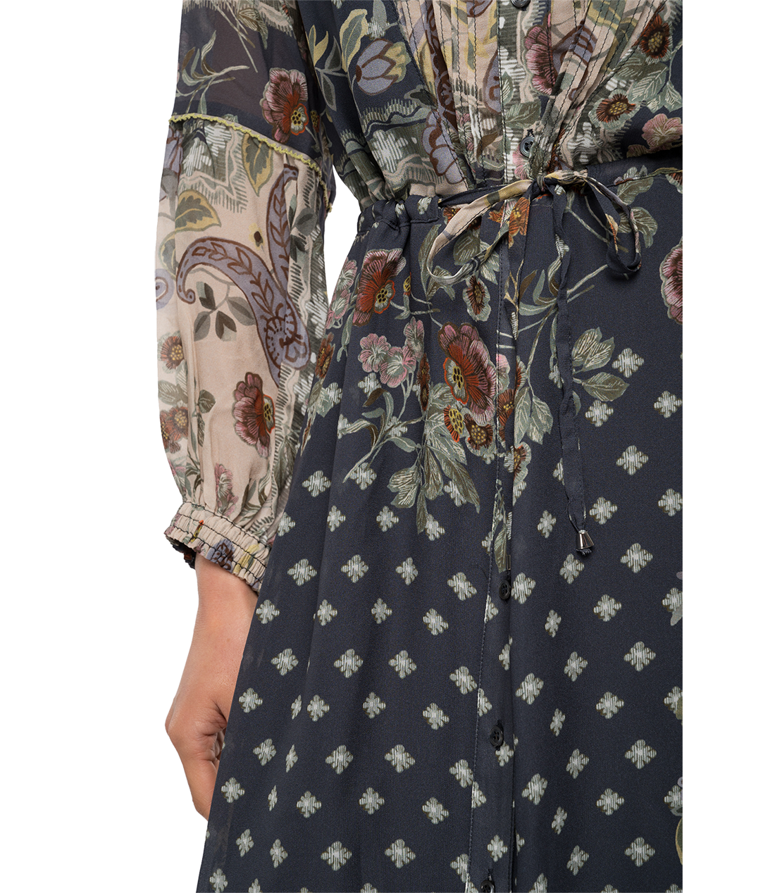 ボタニカルオールオーバープリントドレス 詳細画像 マルチ 6